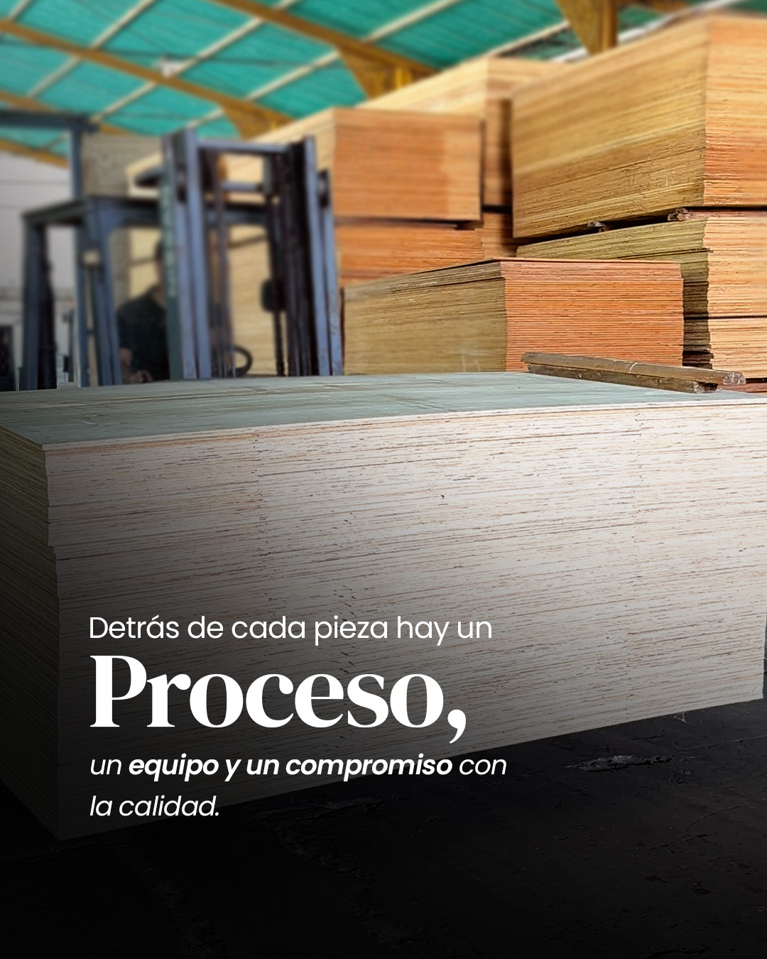 Detrás de cada pieza hay un Proceso